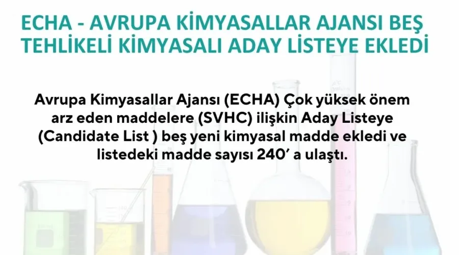 ECHa, Avrupa Kimyasallar Ajansı Avrupa Kimyasallar Ajansı, ECHA